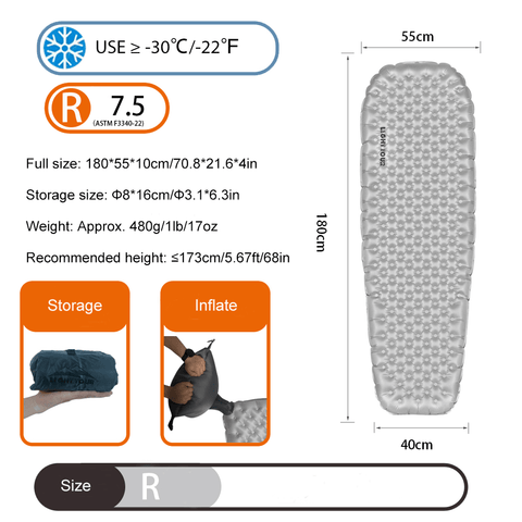 Image of Light Tour R7.5 20D Sleeping Pad