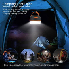 Lampe de tente de camping à LED rechargeable