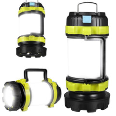 Lanterne de camping à LED USB avec 800 lm, 4 modes, IPX45, résistante à l'eau