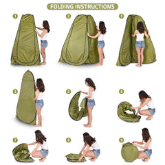 Pop Up Privacy Tent (Green)