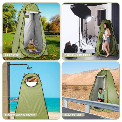 Image of Pop Up Privacy Tent (Green)