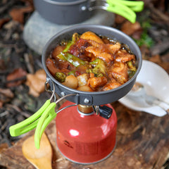 Camping Cookware Mess Kit -Pots and Pans Set DS200