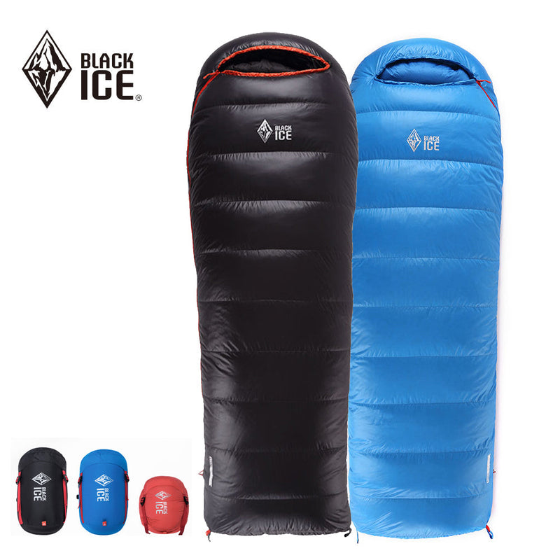 Black ice A-series Envelope Mummy Sleeping Bag