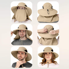 Fishing Hat Outdoor Sun Protection Hats for Men & Women