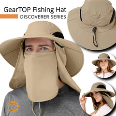 Fishing Hat Outdoor Sun Protection Hats for Men & Women