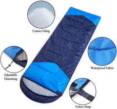 Backpacking Sleeping Bag for Adults & Kids