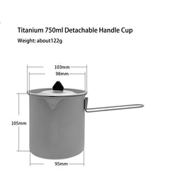 Kapila 750ml Titanium 750ml Cup