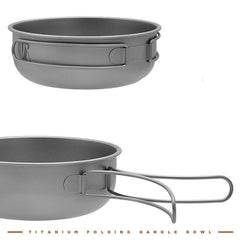 Kapila Titanium Folding Pan