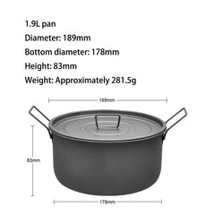 Sartén Kapila Titanium de 1,9 l 