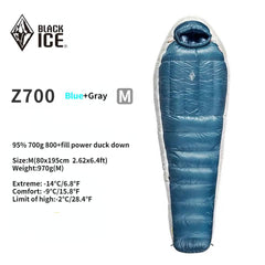 Black ice Z Series Mummy Sleeping Bag