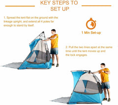 Pop Up Beach Tent Sun Shelter